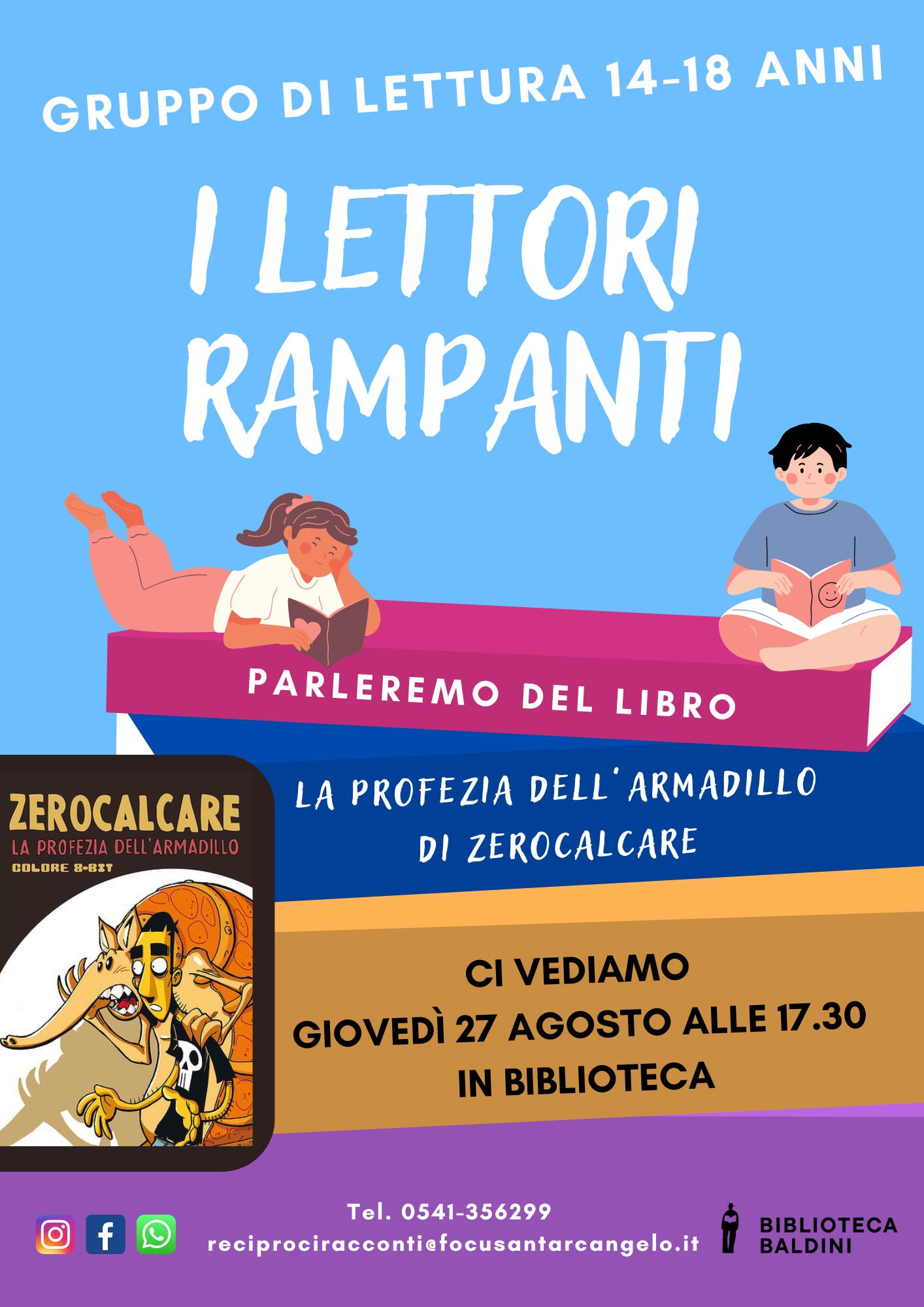 I lettori rampanti_Biblioteca Baldini_Agosto 2026